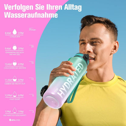 Sahara Sailor Sport Trinkflasche BPA-frei Tritan 750ml Auslaufsicher