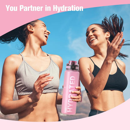 Sahara Sailor Sport Trinkflasche BPA-frei Tritan 750ML Auslaufsicher Pink Topas