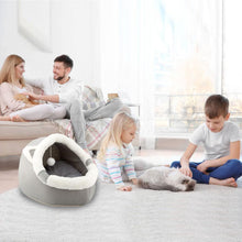 Katzenbett mit Kätzchen-Zelt und abnehmbarem Kissen