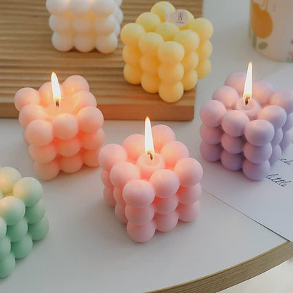 6Pcs Kerzenformen Zum Gießen Kerzen Formen Silikon DIY Kit