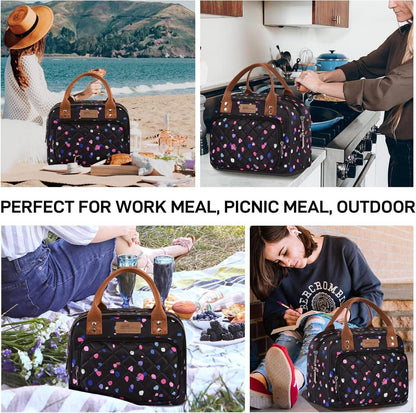 Isolierte Lunchtasche für Frauen Männer Arbeit Kühltasche Lunchbox