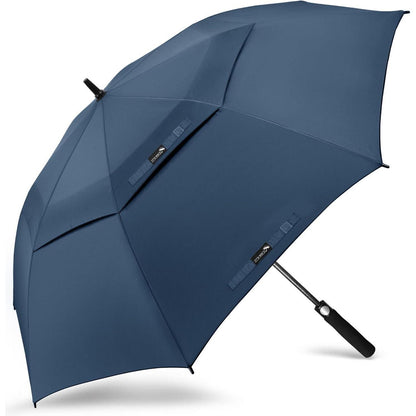 Großer Sturmschirm XL/XXL, 130cm, für 2 Personen, Marineblau
