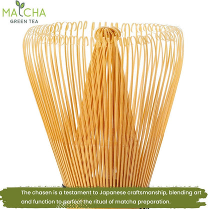Matcha Schneebesen Bambus 100 Zinken Chasen Tee Pinsel Whisk