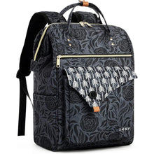 Laptop Rucksack Damen 15,6 Zoll Wasserdicht mit Anti-Diebstahl-Tasche Rose