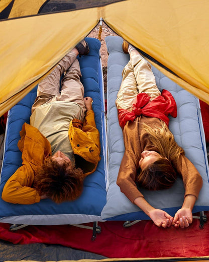 Feldbett mit Matratze 71cm 204KG Klappbett Campingbett Gästebett