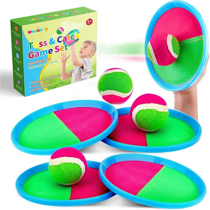 Klettballspiel für Kinder Strandspielzeug Ball Wurfspiel