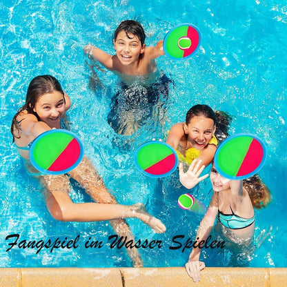Klettballspiel für Kinder Strandspielzeug Ball Wurfspiel
