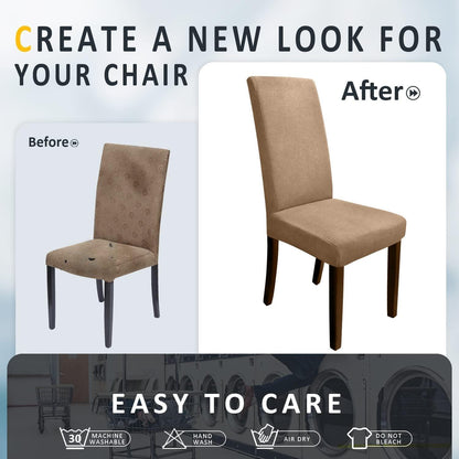Stuhlhussen 6 Stück – Stretch Spandex für Hotel & Party