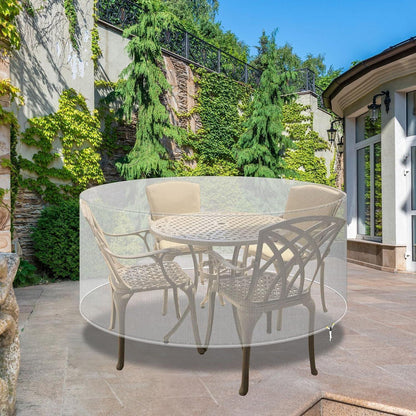 Patio Plus Abdeckung für runden Tisch wasserdicht 102x71cm