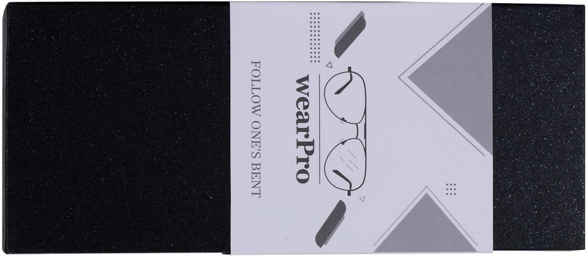 Polarisierte UV400-Sonnenbrille Retro Vintage Stil Schwarz