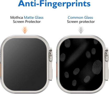 Schutzglas Matt Folie Apple Watch Ultra 49mm (2 Stück) 9H
