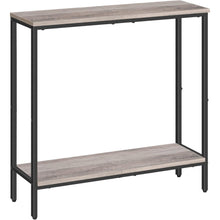 HOOBRO Schmaler Konsolentisch mit Ablage 75x22x75cm