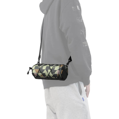 Fahrrad Lenkertasche mit Schultergurt, 2.4L, Camouflage Grün