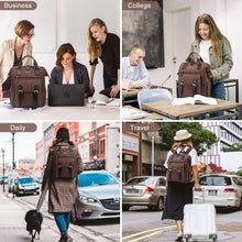 Moderne LOVEVOOK Damen Laptop Rucksack 15,6 Zoll Wasserdicht