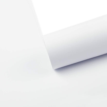 Geschenkpapier Weiß Glänzend Mini-Rolle 44,5cm x 10m
