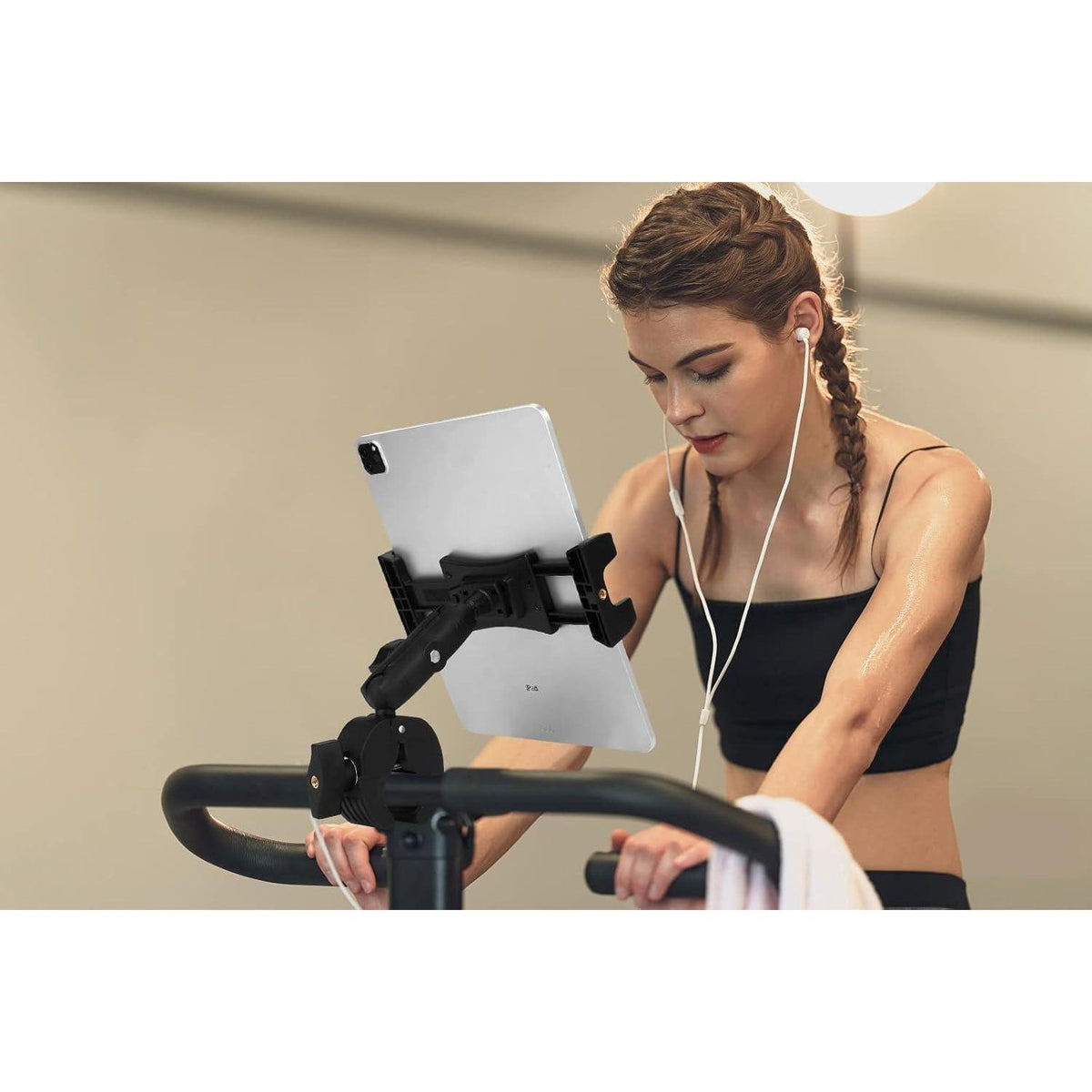 Tablet Halter für Laufband & Fahrrad – 4-13 Zoll