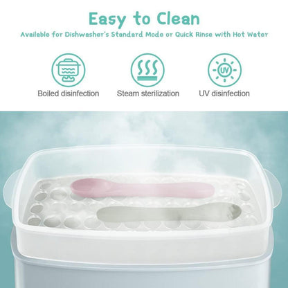 Silikon Babylöffel Set 4er Pack – BPA Frei & Weich