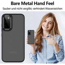 Samsung Galaxy S20 FE Hülle Matt Transluzent Schwarz