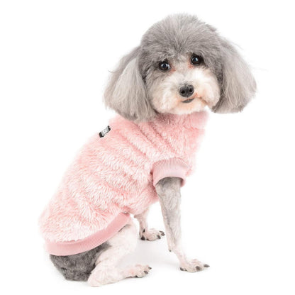 Hundepullover Winter – Warmer Fleece-Sweater für kleine Hunde
