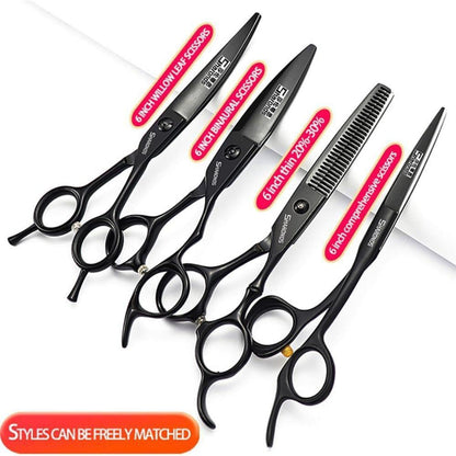 Professionelle Friseurschere 6 Zoll - 4er Set Edelstahl
