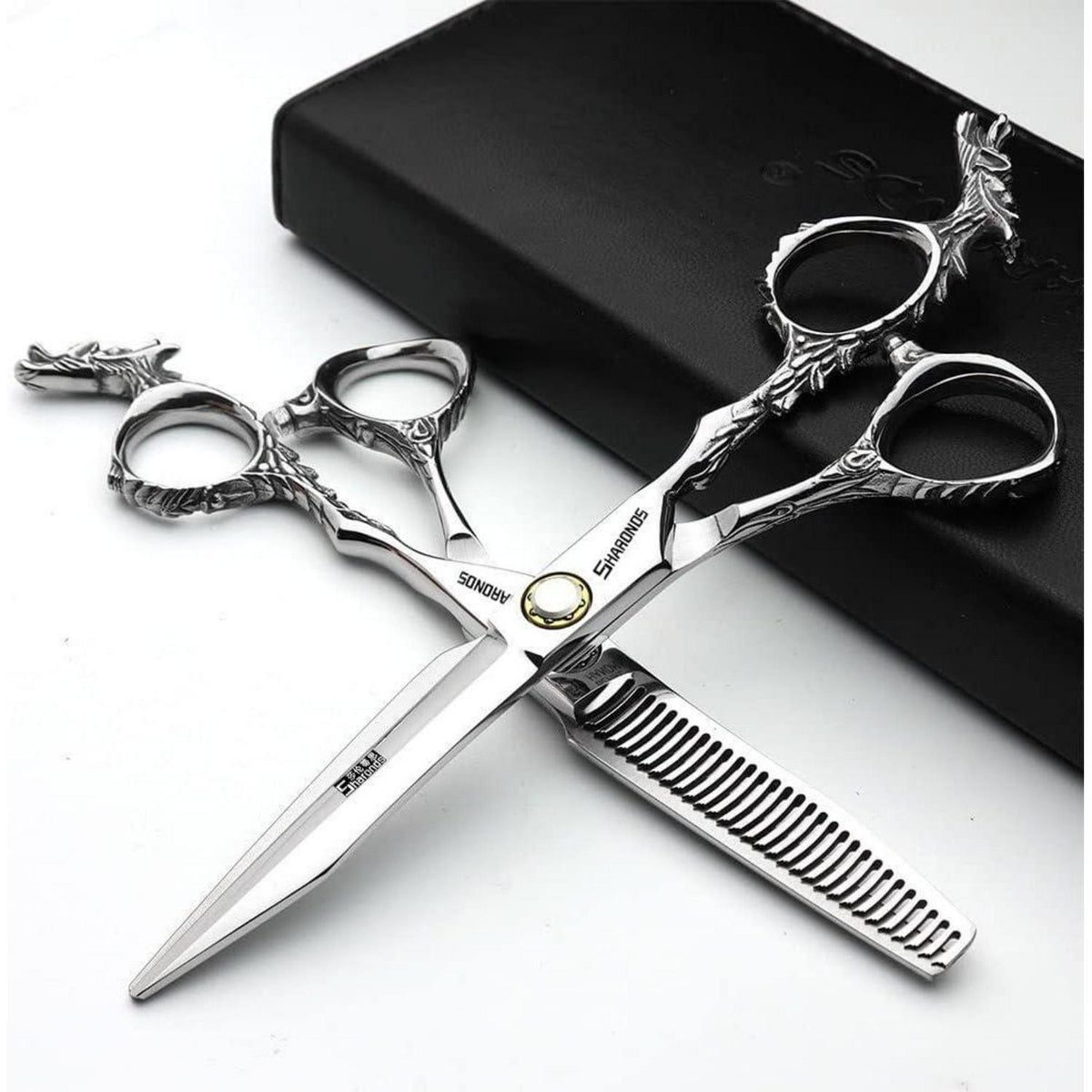 Professionelle Friseurschere 6 Zoll – 440C Edelstahl (3er Set)