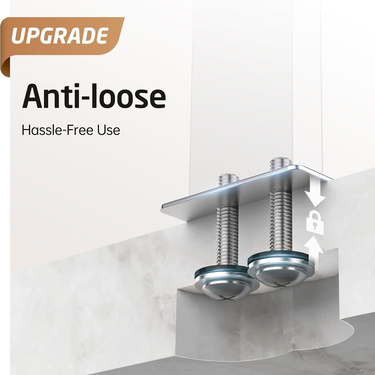 Freistehender Handtuchständer Edelstahl mit Marmorsockel, 2 Arme