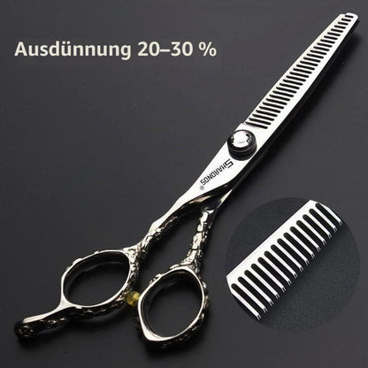Professionelle Friseurschere 6 Zoll (3er Set) für Linkshänder