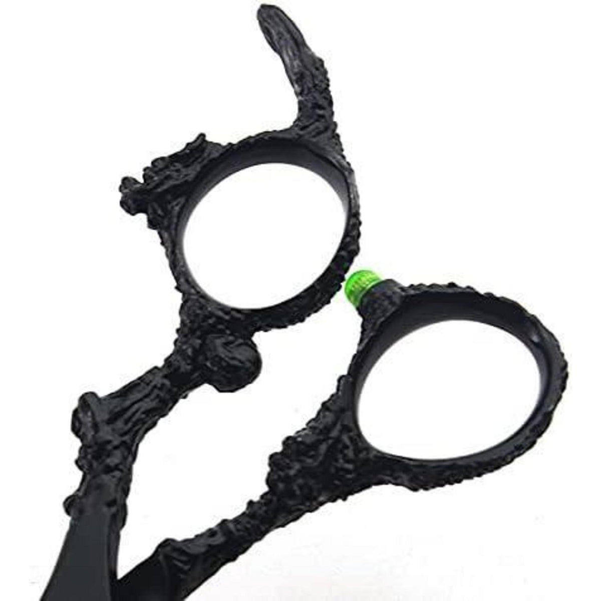 6-Zoll 440C Friseurschere Silber/Schwarz – Professionell & Scharf