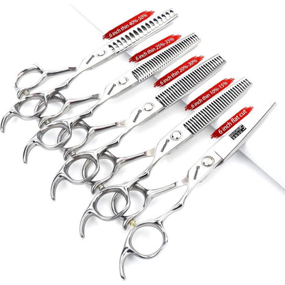 Professionelle Friseurschere 6/6.5 Zoll Edelstahl Set