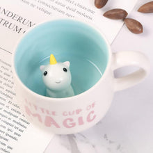 3D Einhorn Keramik Tasse Handgefertigte Kaffeetasse 5,51