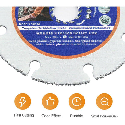85mm Multi Sägeblatt Trennscheibe 10 Stück für Winkelschleifer