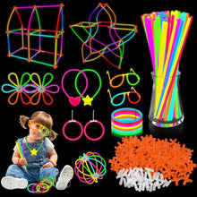 Super Hell Halloween Knicklichter Party Set Leuchtstäbe Glow Dark