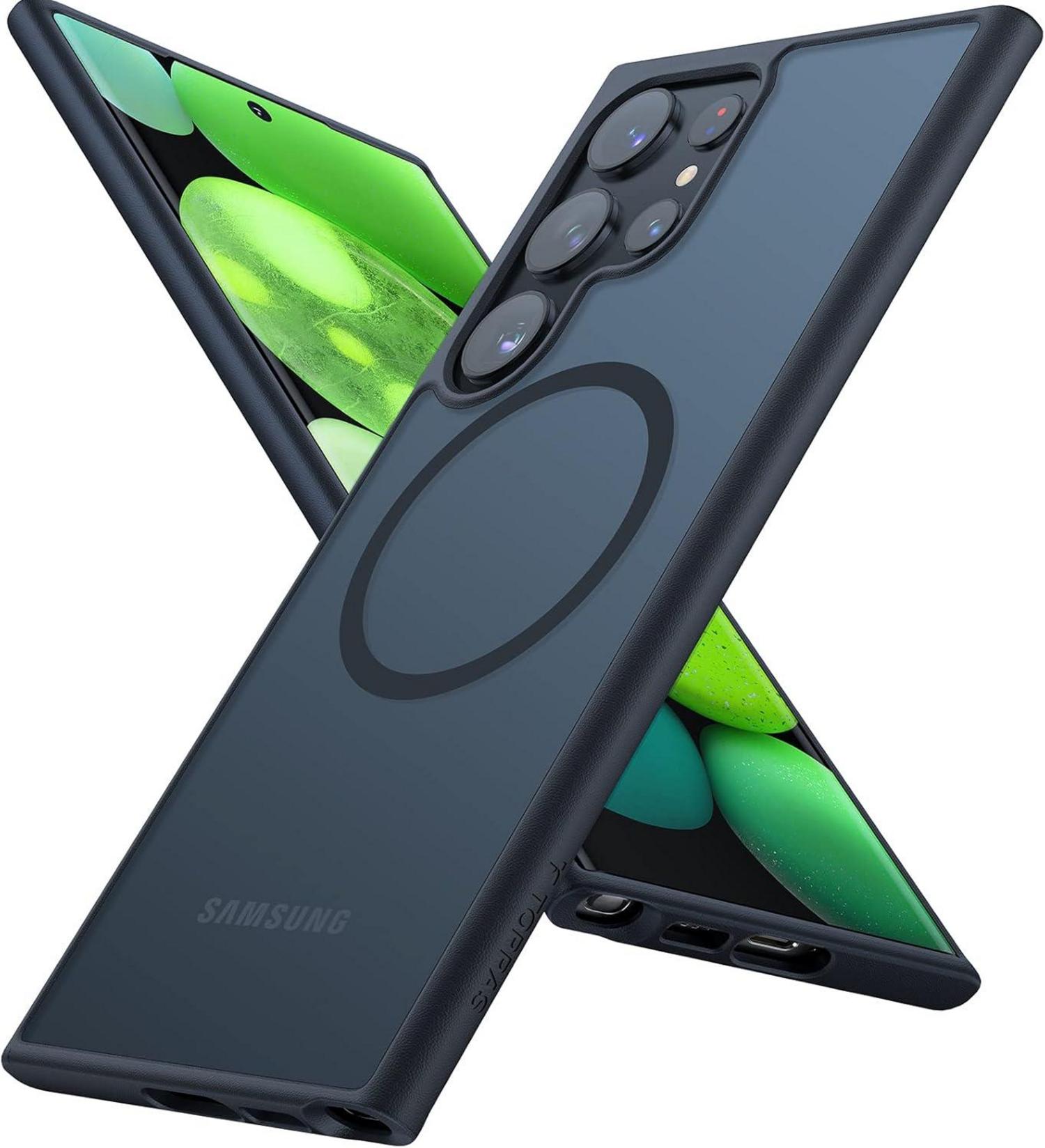 Samsung Galaxy S23 Ultra Hülle 5G Stoßfest Schutzhülle Super Magnetkraft