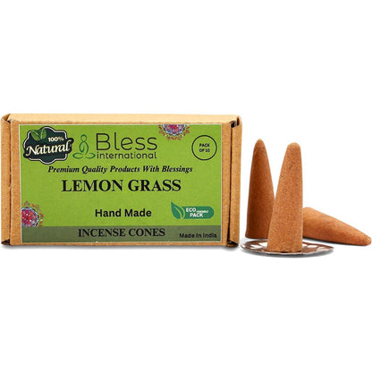 Räucherkegel Lemongrass Bio 10 Stück