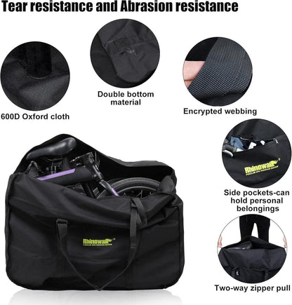 Fahrrad Transporttasche 16-20 Zoll Faltrad wasserabweisend