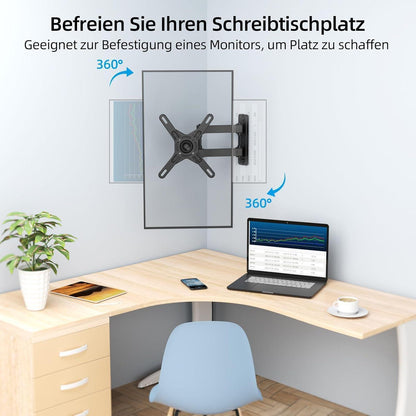 Full Motion TV Wandhalterung 17-42 Zoll VESA 200x200mm