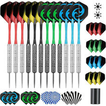Dartpfeile 20g Metallspitze 12er Set Steeldarts Flights