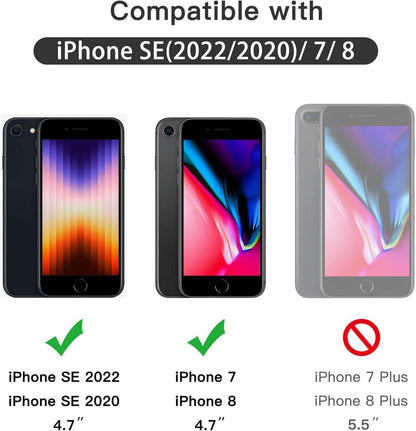 iPhone SE 3/2 8/7 4,7 Zoll Panzer Schutzfolie 3 Stück
