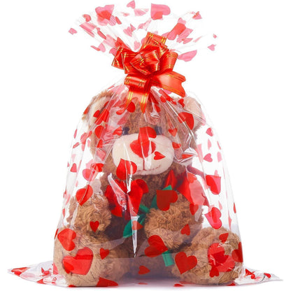 Teddybär Kuscheltier 27cm – Weiches Plüschtier mit Rosen