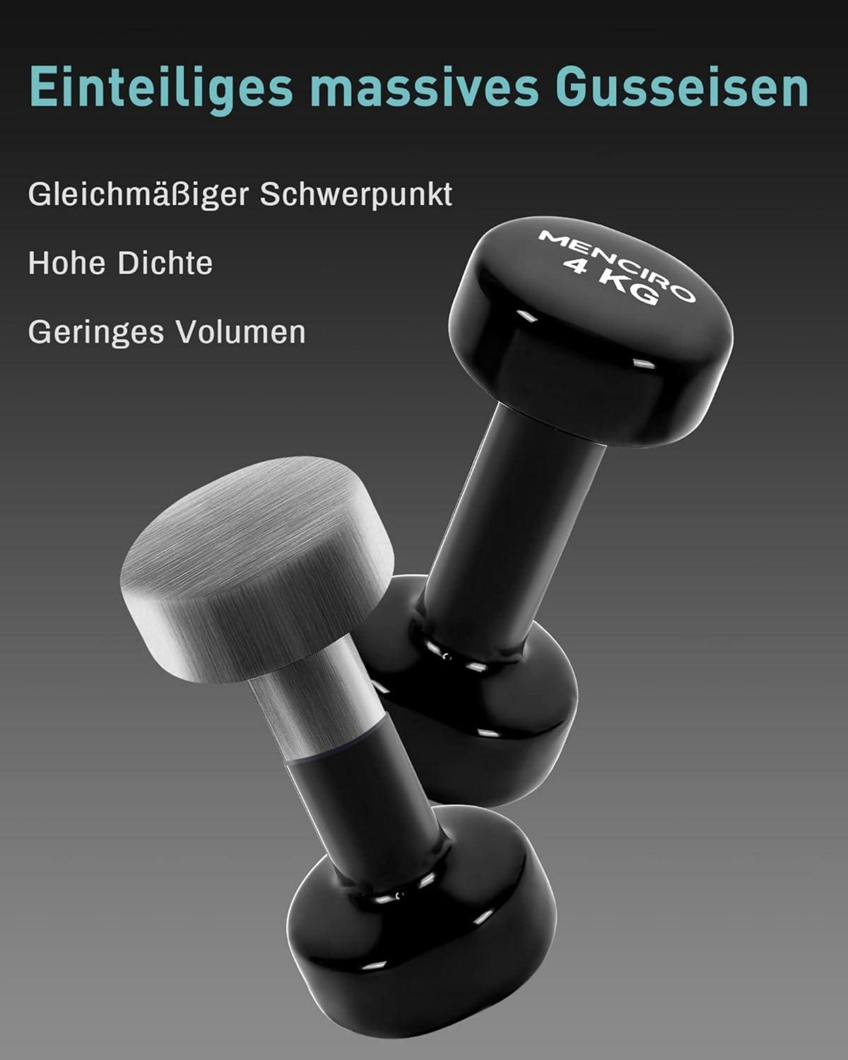 MENCIRO Hanteln Set 1KG-5KG Kurzhanteln für Zuhause Fitnessstudio