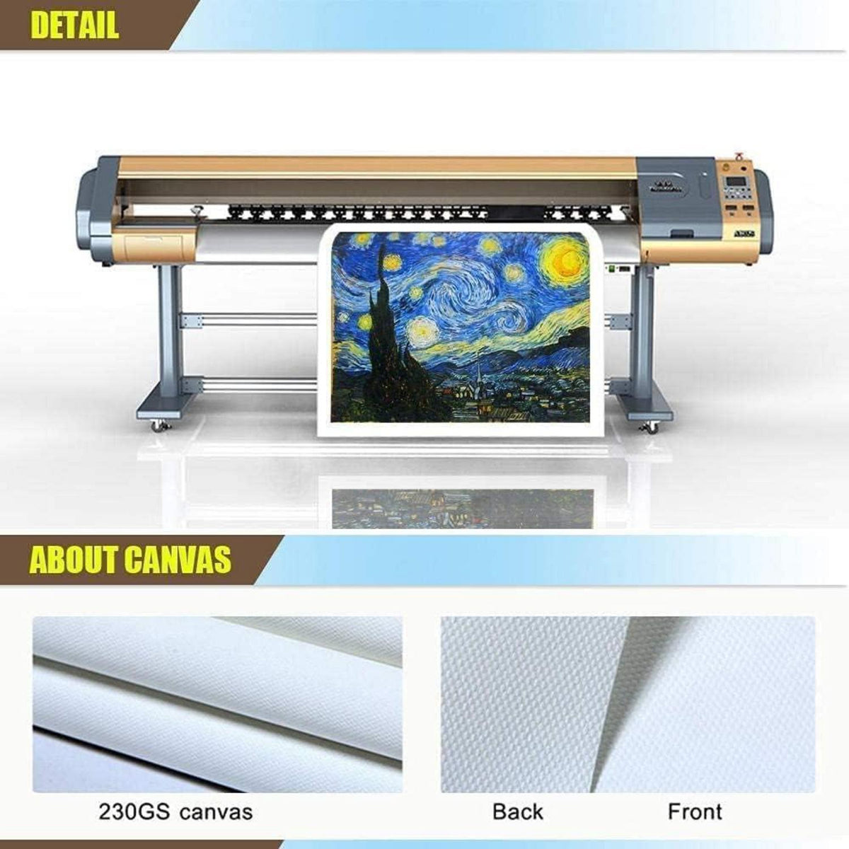 Islamische Kalligraphie Leinwandbilder Marmor-Look, 3er Set 50x70cm