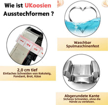 American Football Ausstechformen Set - 3 Stück - Fußball