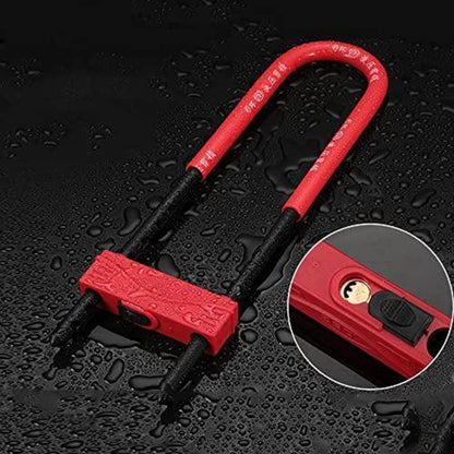 Fahrrad U-Lock Zahlenschloss – Verstellbarer Bügel – Robust & Sicher