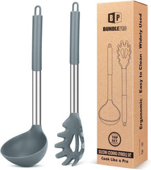 Silikon Pasta Gabel und Pfanne Löffel Set Antihaft Küchenutensilien