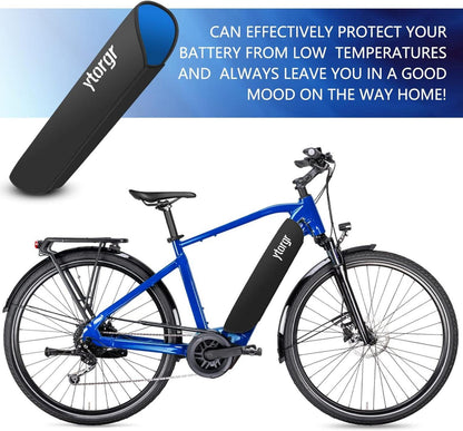 E-Bike Akku Schutzhülle Neopren Rahmenakku Abdeckung 28-35 cm