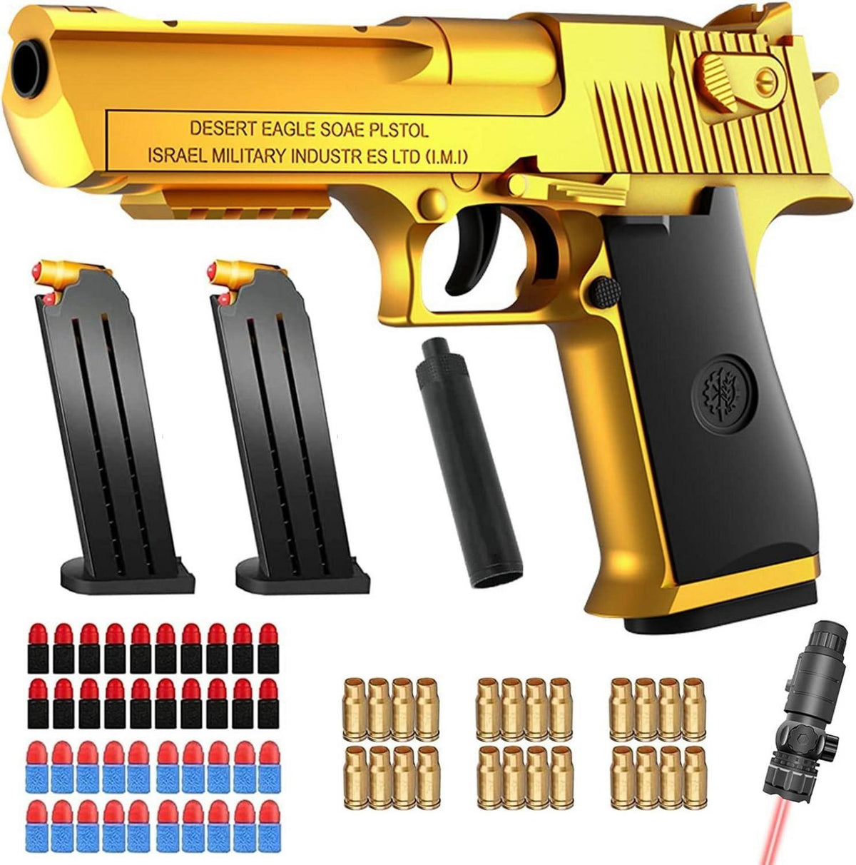 Spielzeug Pistole Schaumstoff Blaster Toy Gun Geburtstagsgeschenk