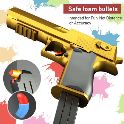 Spielzeug Pistole Schaumstoff-Blaster für Kinder, Gun Set