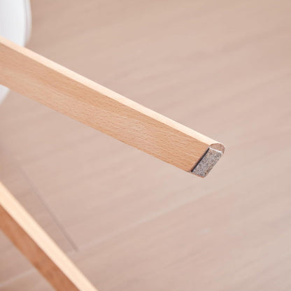 6 Esszimmerstühle Weiß – Skandinavische Designstühle in Lederoptik