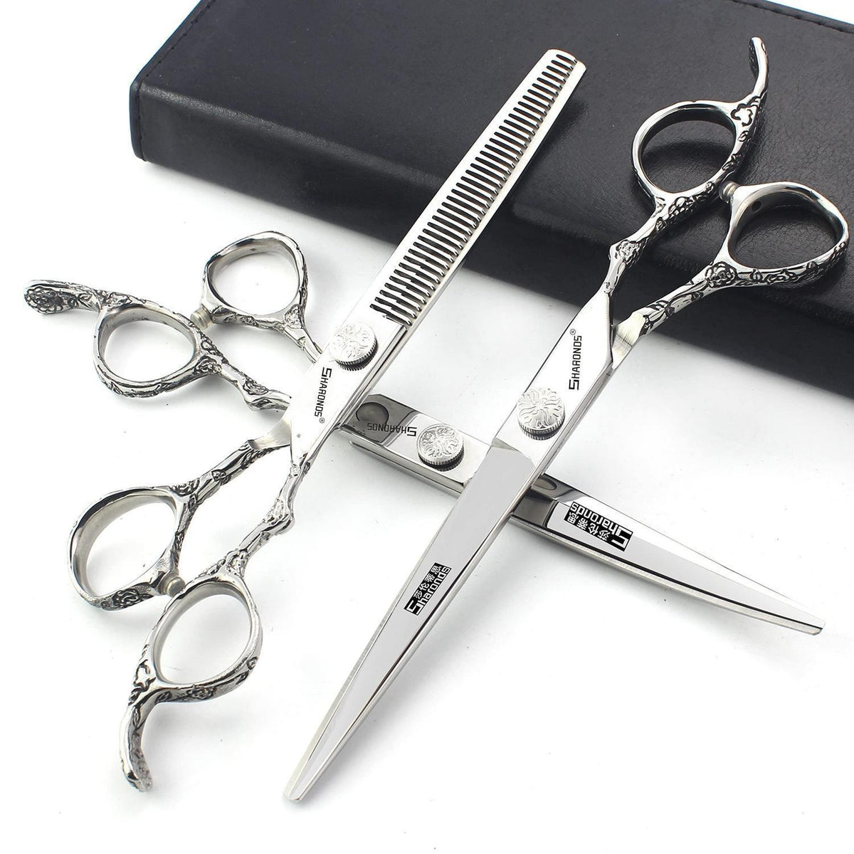 Professionelle Friseurschere 19cm – 3er Set (7 Zoll)