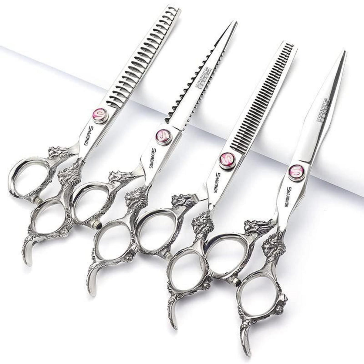 Japanische Friseurschere 7 Zoll – 4er Set – 440C Stahl